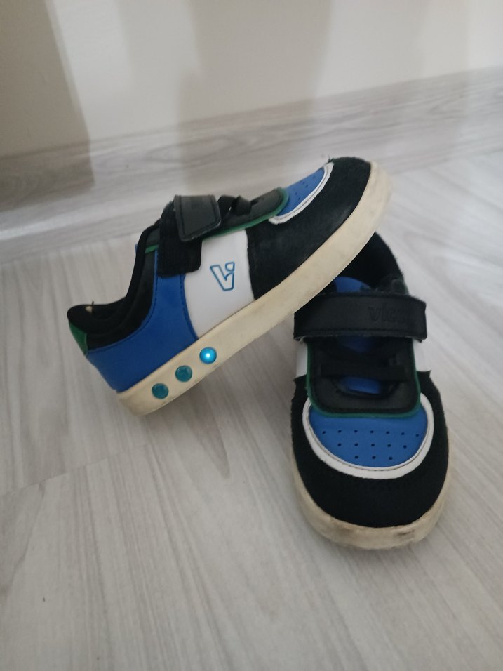 Çocuk Renkli Bağcıksız Spor Ayakkabı - Görsel 2