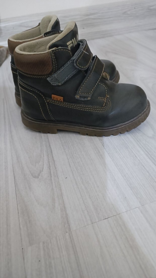 Kahverengi Kemerli Erkek Çocuk Botu - Görsel 4