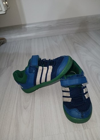 Erkek Çocuk Mavi Adidas Spor Ayakkabı - Görsel 3