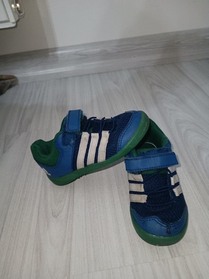 Erkek Çocuk Mavi Adidas Spor Ayakkabı - Görsel 3