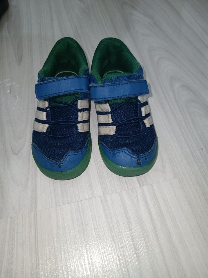 Erkek Çocuk Mavi Adidas Spor Ayakkabı - Görsel 4