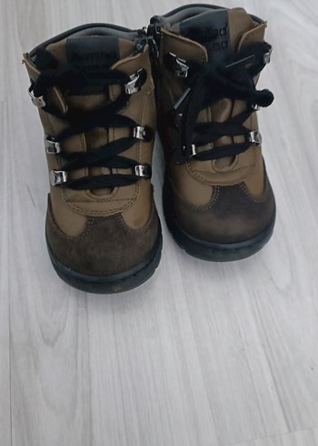 Kahverengi Kamuflaj Desenli Erkek Çocuk Bot - Görsel 5