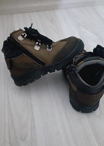 Kahverengi Kamuflaj Desenli Erkek Çocuk Bot - Görsel 2