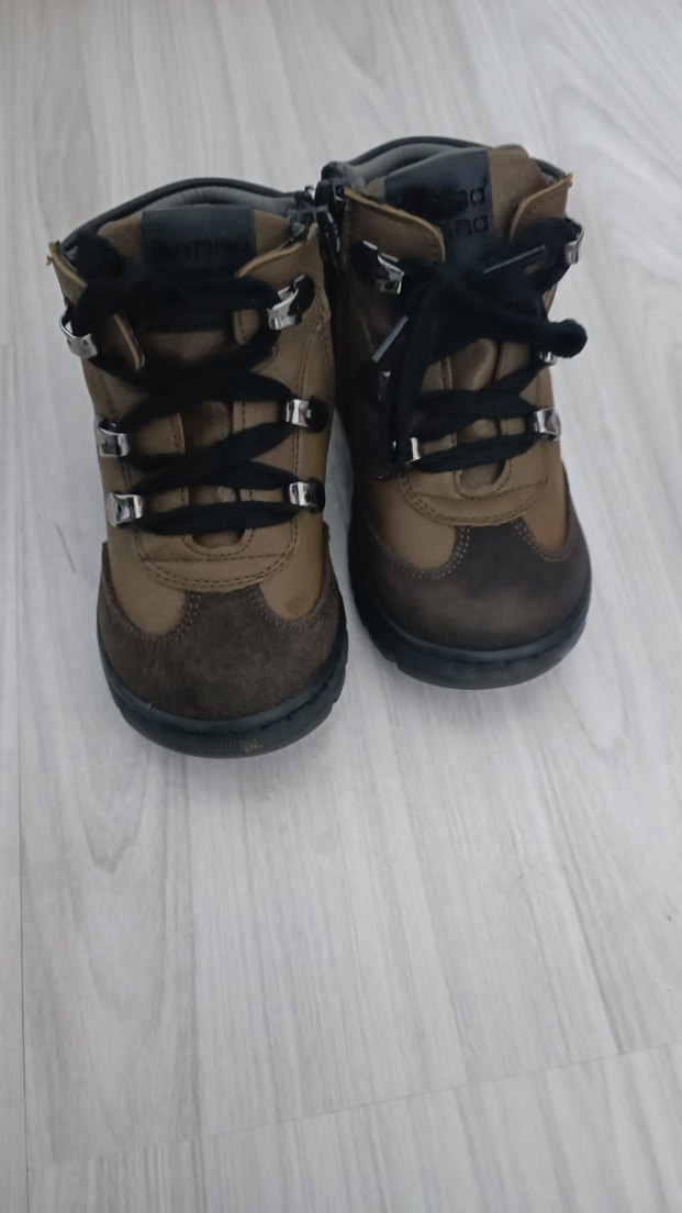 Kahverengi Kamuflaj Desenli Erkek Çocuk Bot - Görsel 5