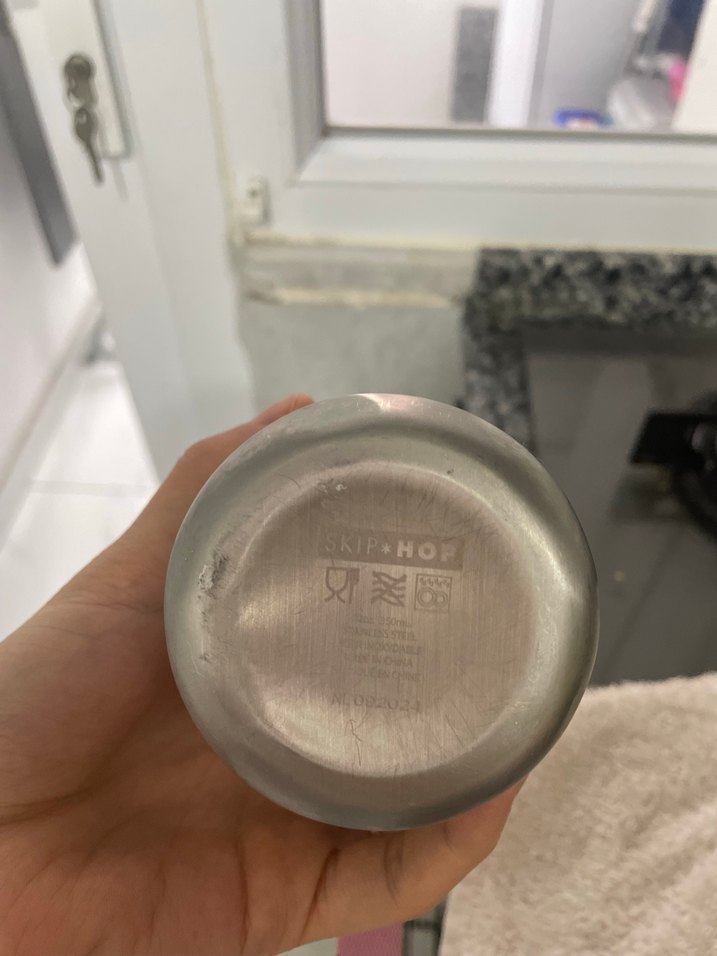 Pastel Pembe Dondurma Desenli Çocuk Termosu - Görsel 2