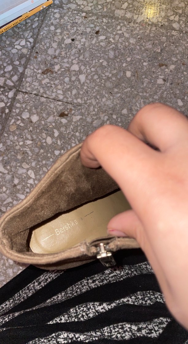 Kahverengi topuklu bot - Görsel 3