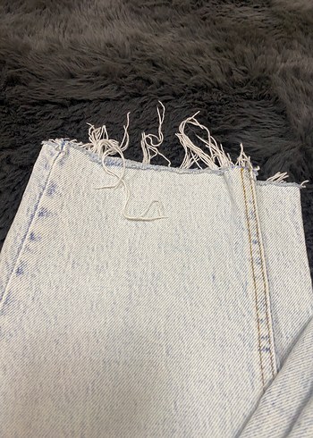 Gri Kadın Denim Midi Pantolon - Görsel 2