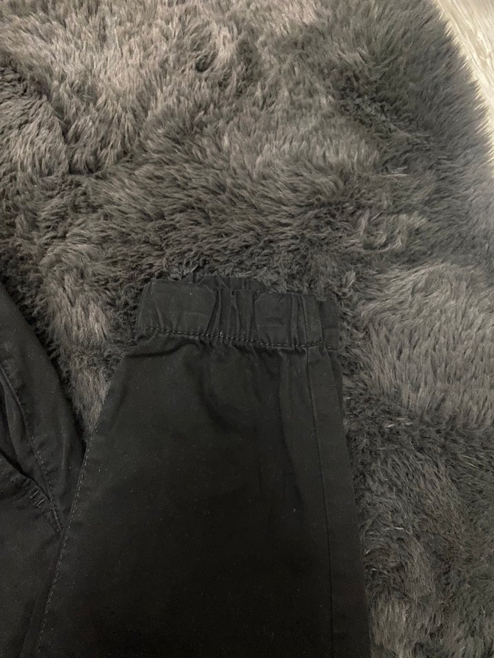 Siyah zara marka Rahat Kesim Fermuarlı Erkek Pantolon - Görsel 2