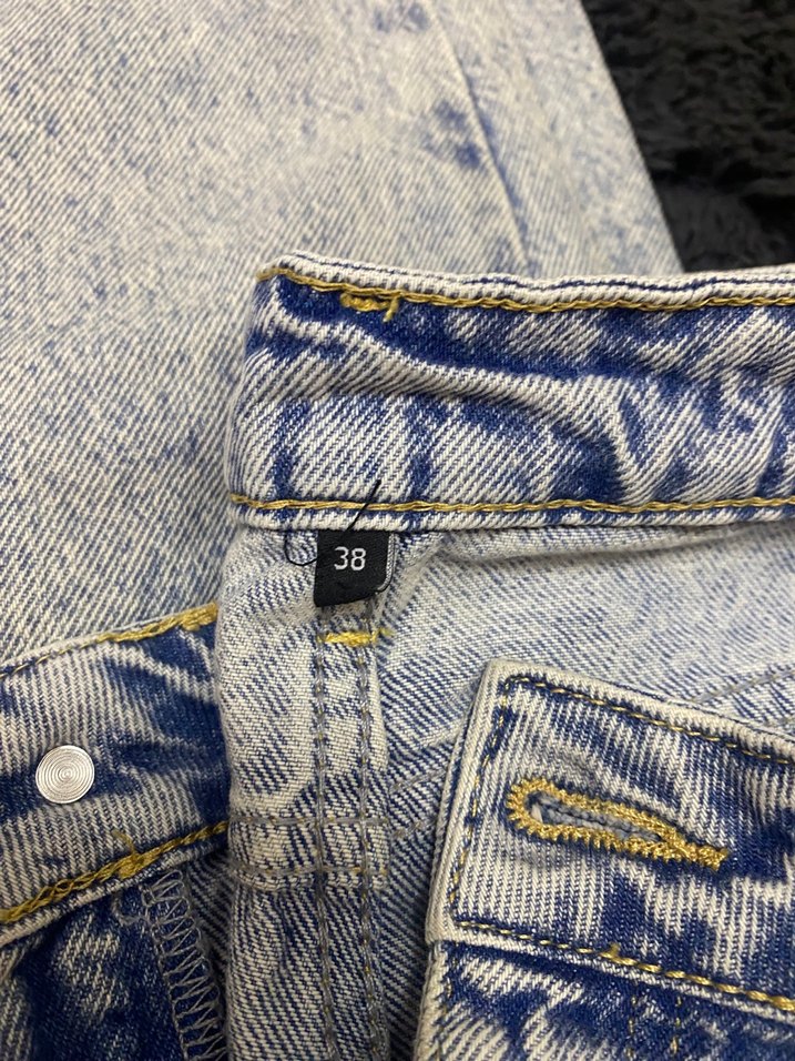 Kot Kadın Salaş Denim Pantolon - Görsel 3