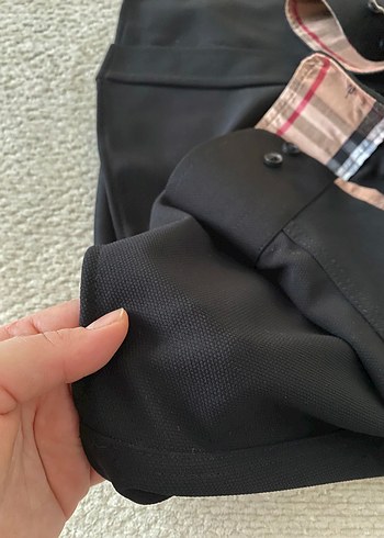 Erkek Siyah Düğmeli Uzun Kollu Gömlek - Görsel 5