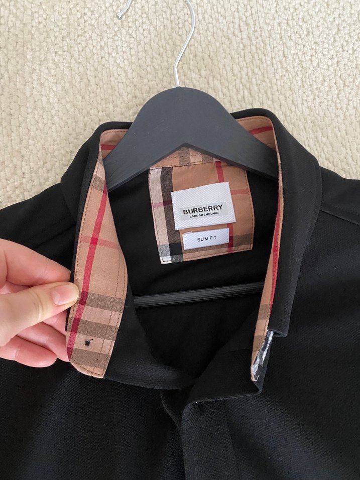 Erkek Siyah Düğmeli Uzun Kollu Gömlek - Görsel 4