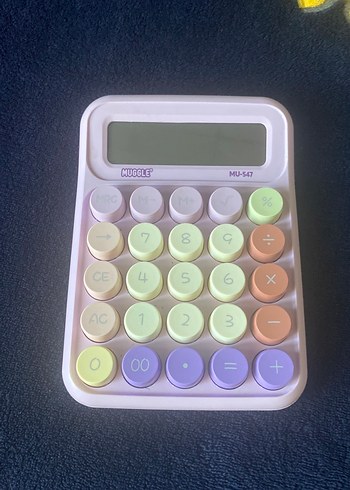 Pastel Renkli Eğitici Hesap Makinesi Oyuncak