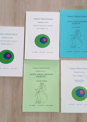 Türkçe Öğreniyorum 5 Kitap Seti Tömer