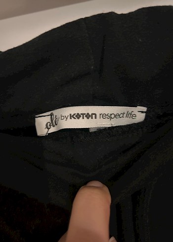 Siyah Rahat Kesim Kadın Eşofman Altı - Görsel 3