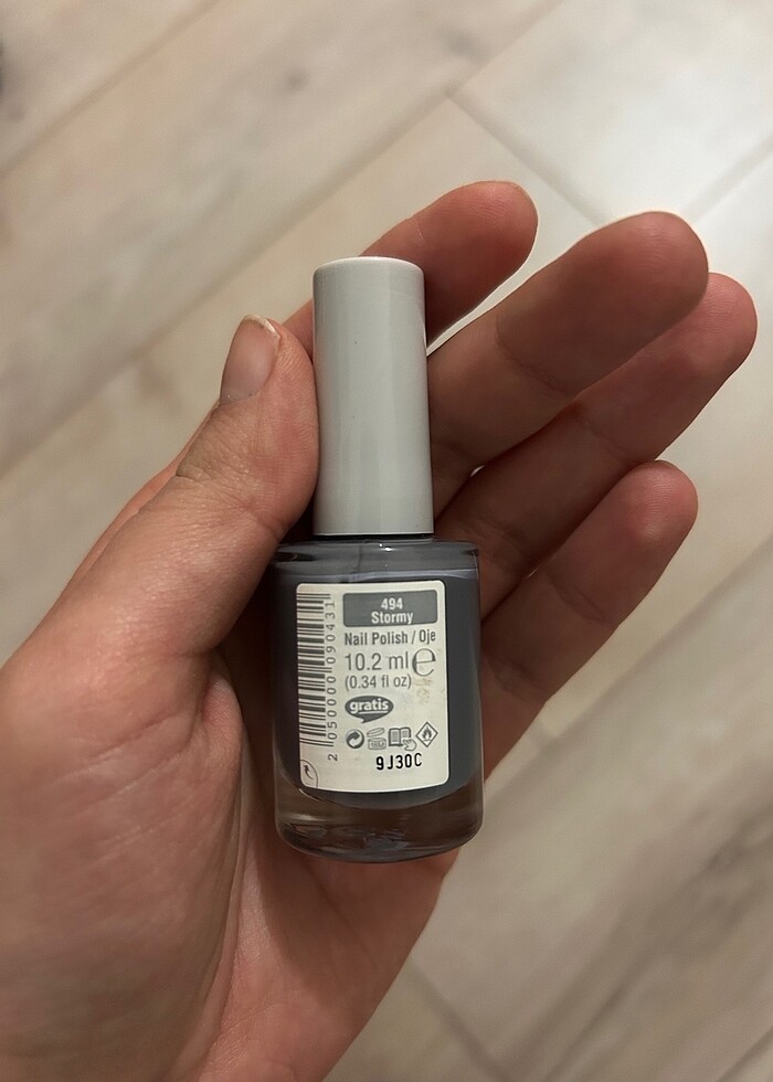 beaulis Paint It Oje 494 Stormy - Görsel 2