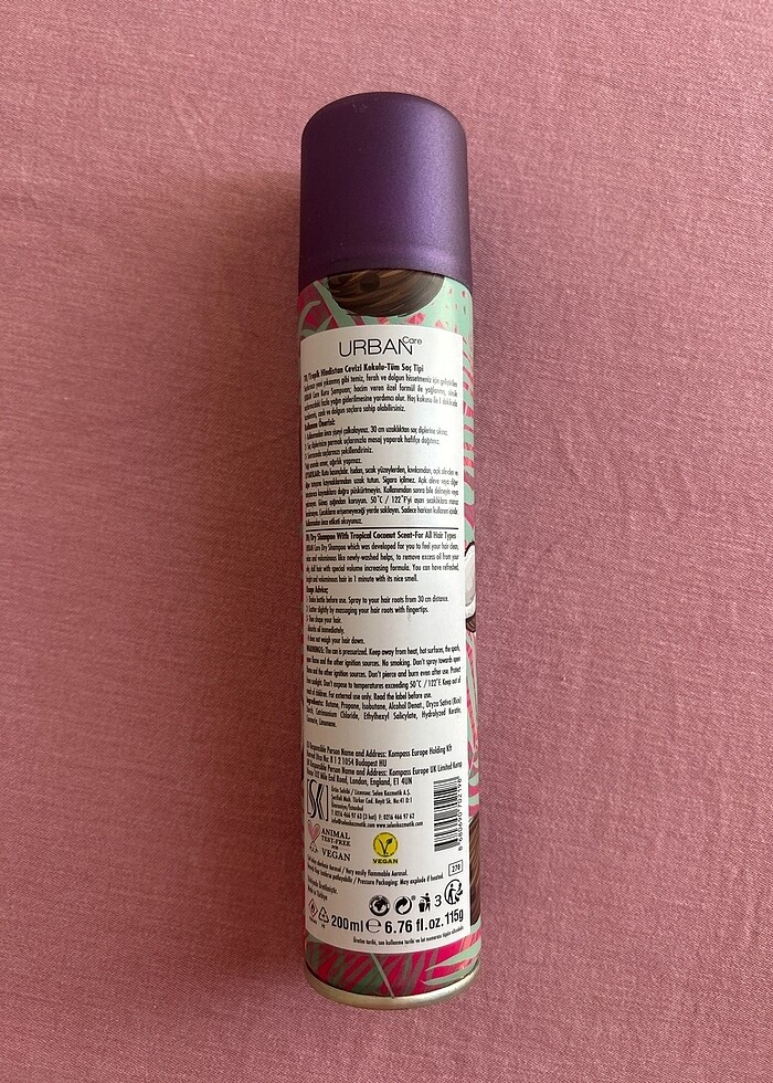 Urban care kuru şampuan - Görsel 2