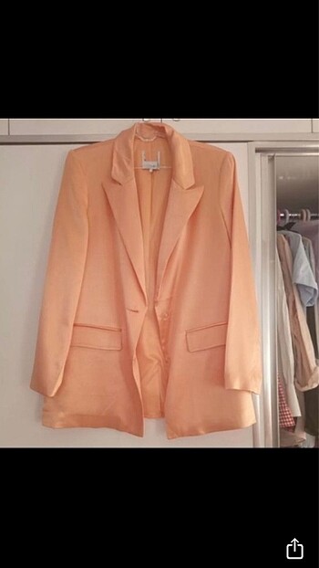 Zara Zara kesik etiket blazer ceket