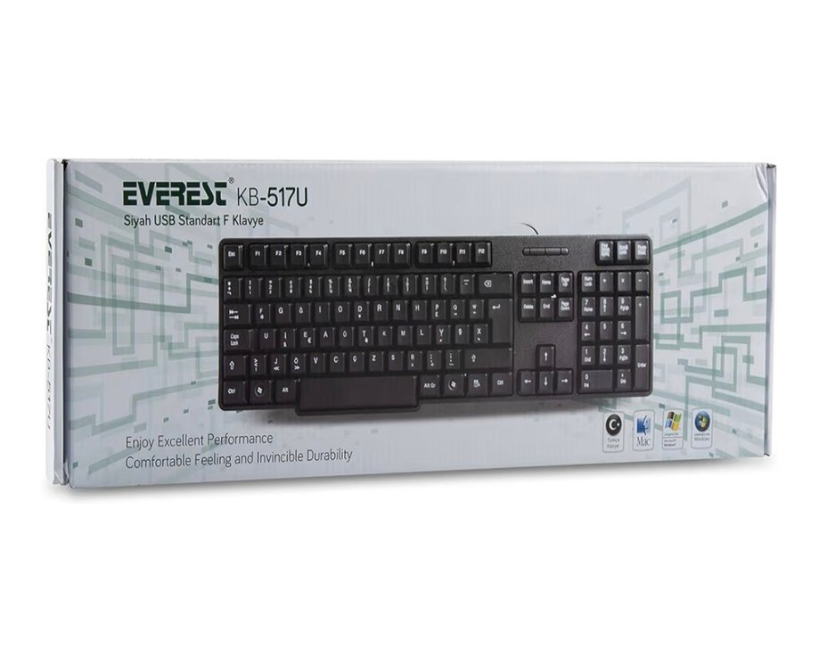 Kablolu Siyah Klavye - Görsel 2