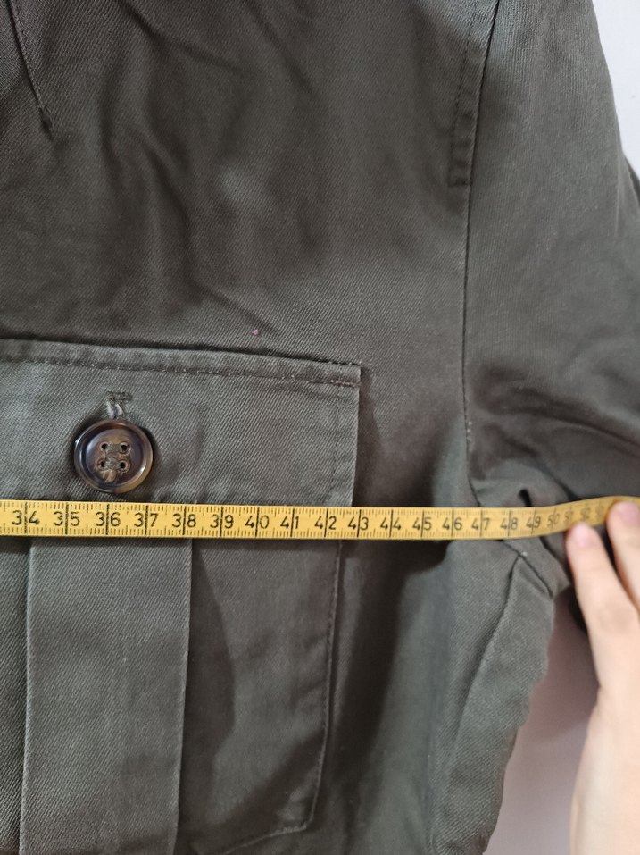 Düğmeli Gri Erkek Ceket - Görsel 3