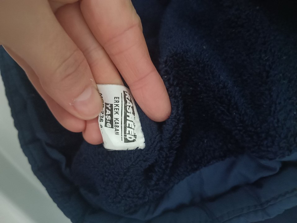 Lacivert Erkek Çocuk Kapüşonlu Mont - Görsel 5