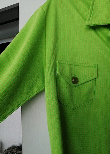 m Beden yeşil Renk Gömlek 