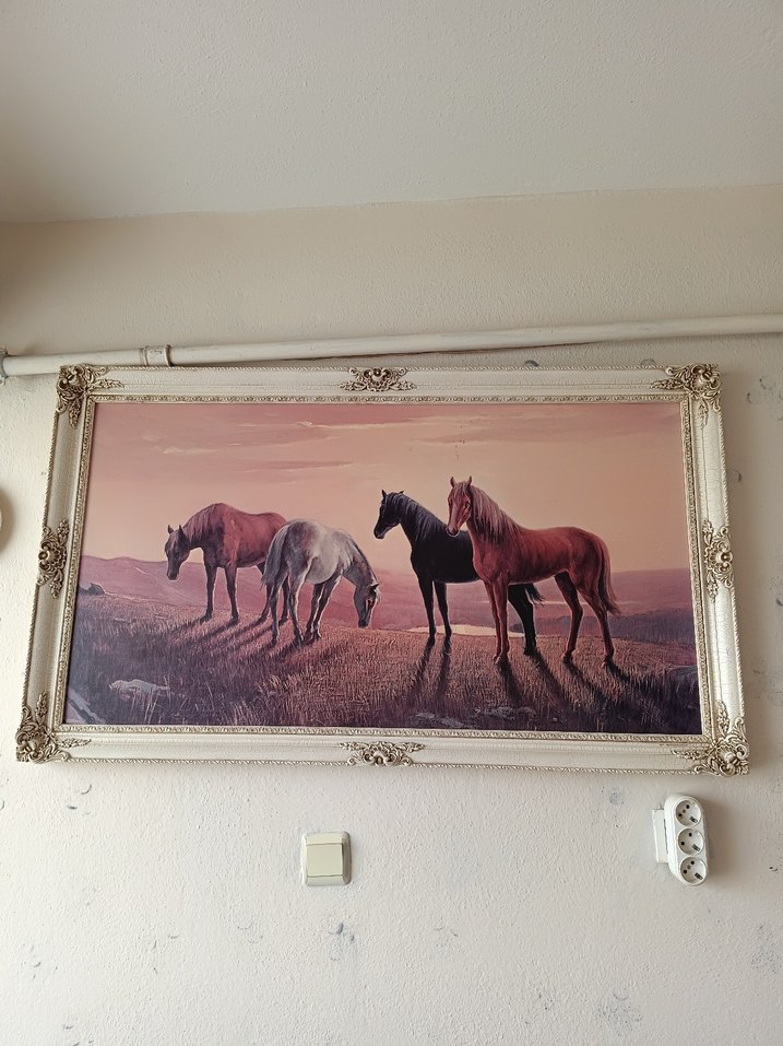 At Temalı Koyu Kahverengi puzzle - Görsel 2