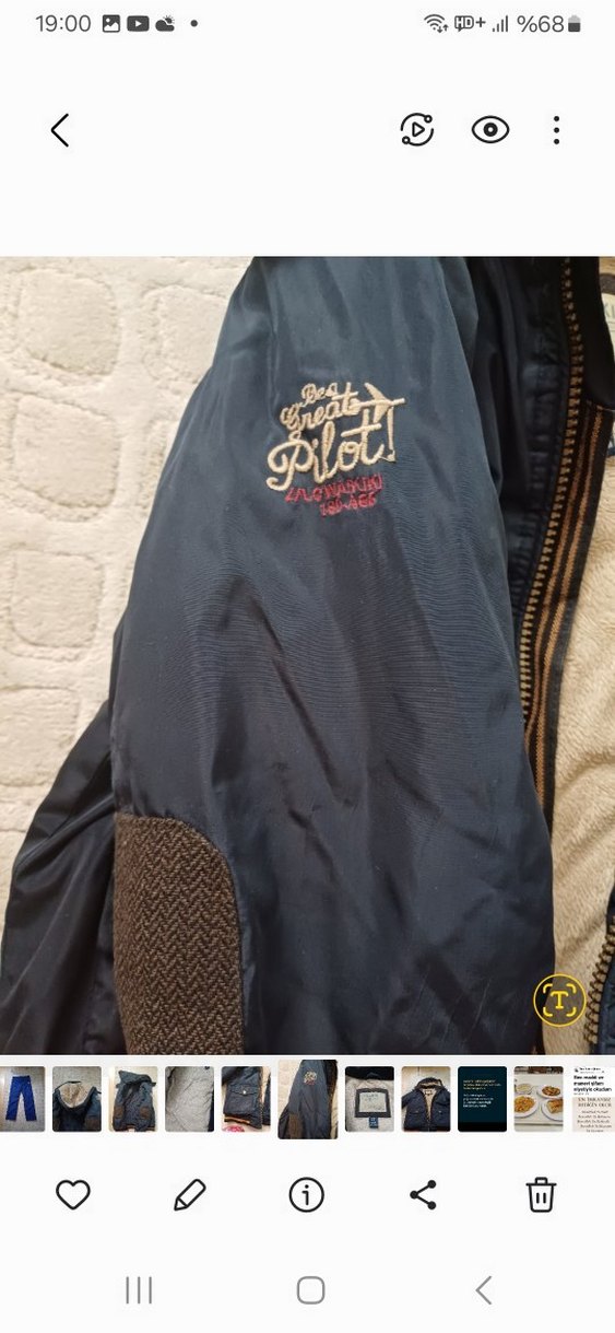 lacivert Erkek Çocuk Kürklü Klasik Kaban - Görsel 3