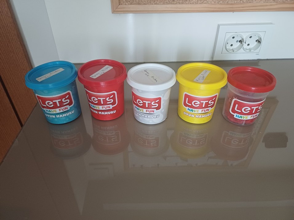 Renkli LeTS Oyun Hamuru Seti - Görsel 2