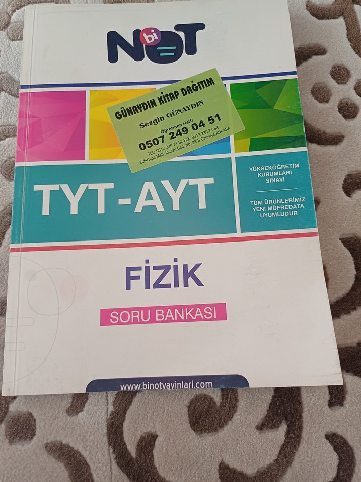 TYT AYT 5 adet soru kitapcığı - Görsel 3