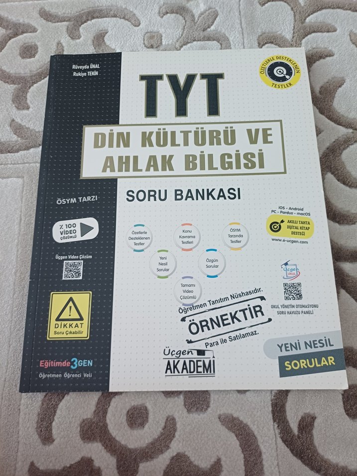 TYT AYT 5 adet soru kitapcığı - Görsel 5