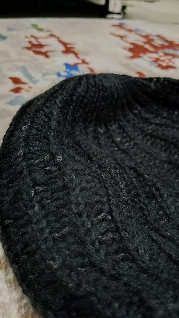 Koton Siyah Örgü Kadın Bere - Görsel 3