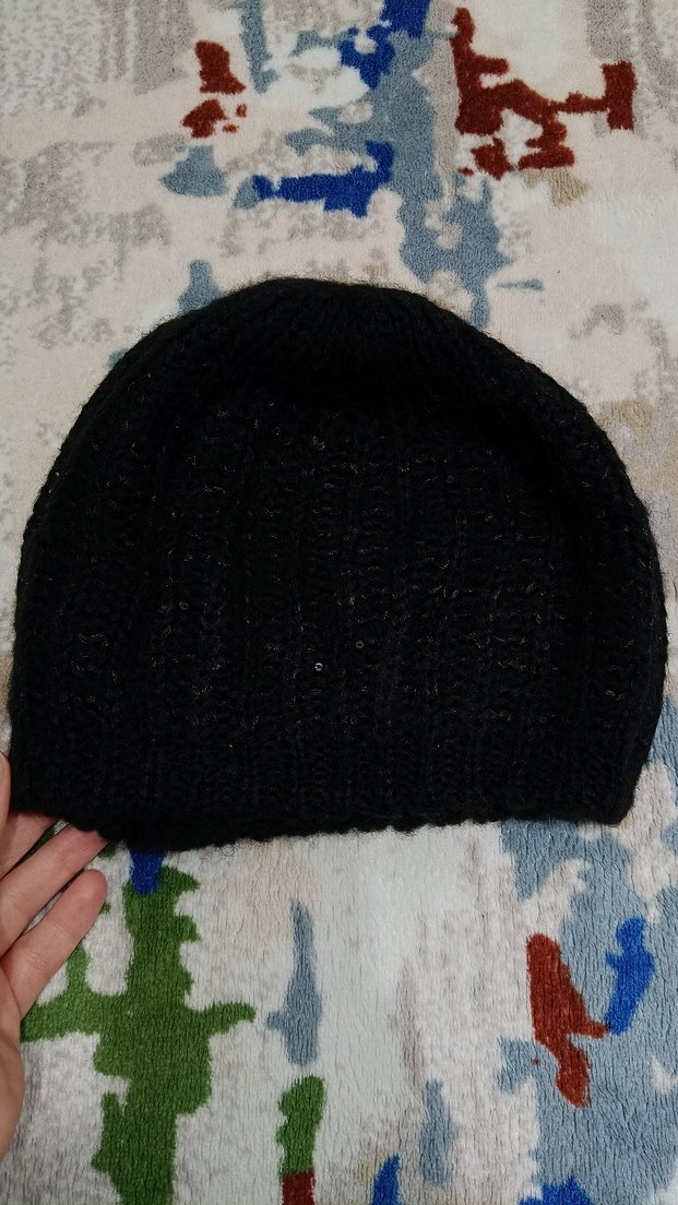 Koton Siyah Örgü Kadın Bere - Görsel 4