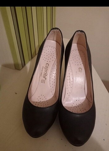 Kadın topuklu ayakkabı siyah - Görsel 6