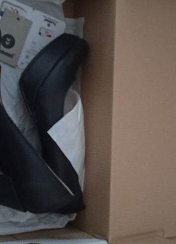 Kadın siyah topuklu ayakkabı  - Görsel 5