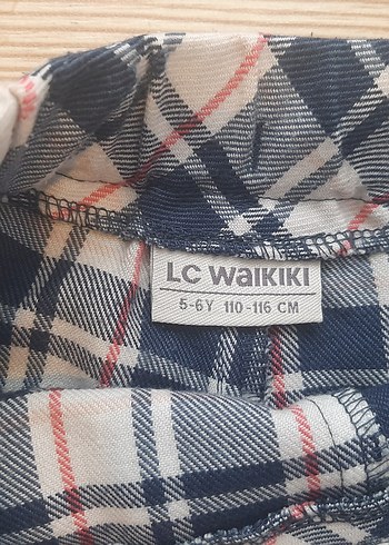LC Waikiki Kız Çocuk Ekose Pilili Etek Şort