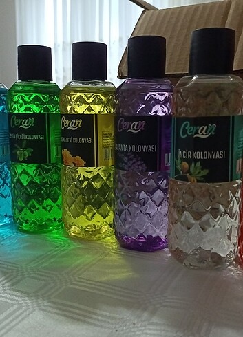 6 çeşit parfümlü kolonya - Görsel 2
