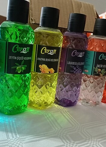 6 çeşit parfümlü kolonya - Görsel 3
