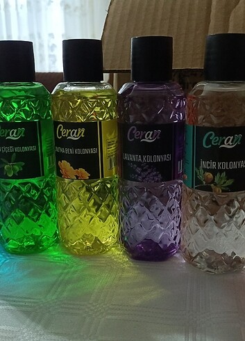 6 çeşit parfümlü kolonya - Görsel 4