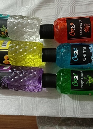 6 çeşit parfümlü kolonya - Görsel 7