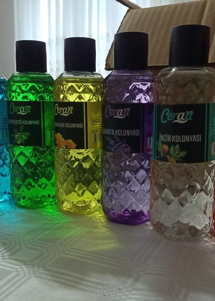 6 çeşit parfümlü kolonya - Görsel 2