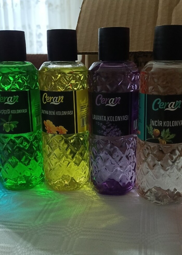 6 çeşit parfümlü kolonya - Görsel 4