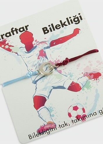Trend ay-yıldızlı taraftar bilekliği Trabzonspor