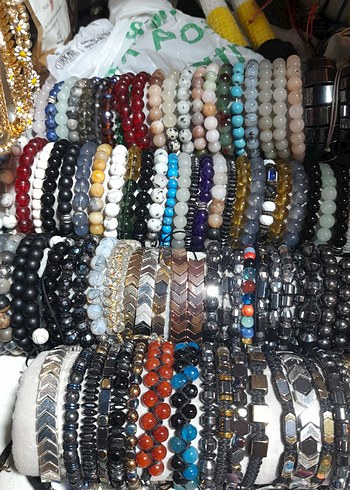 Renkli Boncuklu Kadın erkek Bileklik - Görsel 2