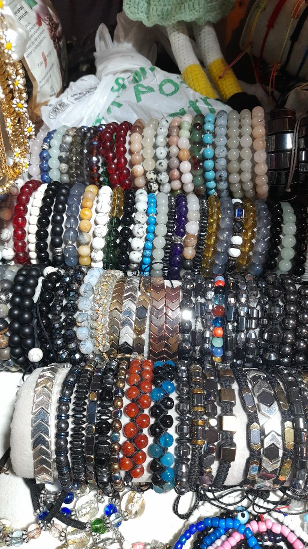 Renkli Boncuklu Kadın erkek Bileklik - Görsel 2