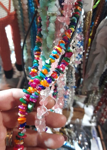 Renkli Bohem Tarzı kadın telefon aksesuari - Görsel 3