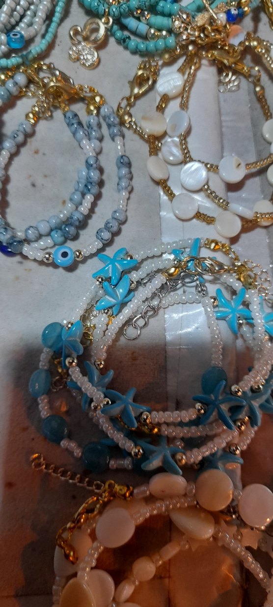 Renkli Boncuklu Bohem Kadın Bileklik - Görsel 2