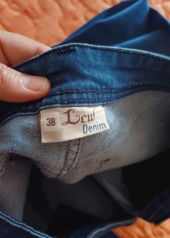 36 Beden Mavi Normal Boy Kadın Kot Pantolon