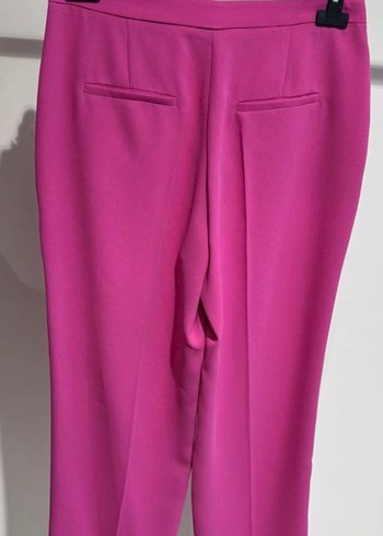 Pembe SETRE Kadın Kumaş Pantolon - Görsel 2