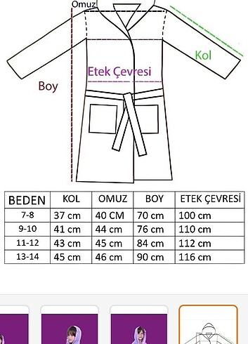 Diğer Çocuk bornozu