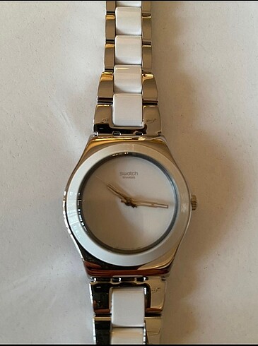  Beden beyaz Renk Swatch saat